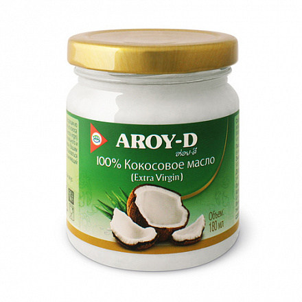 кокосовое масло aroy-d 180ml